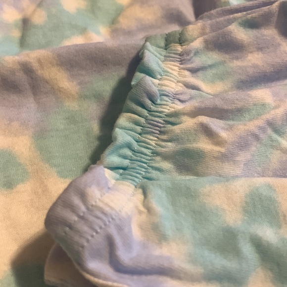 Baby Ruffle Tie-Dye Shorty One-Piece - Picture 4 of 5